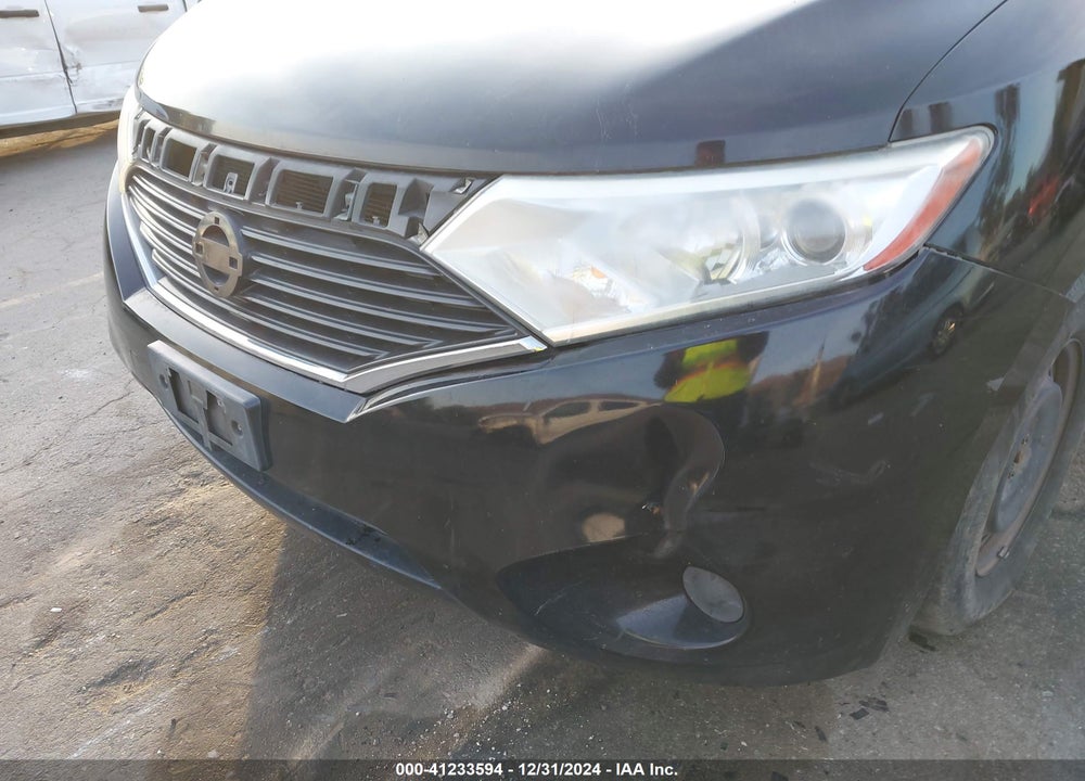 2012 NISSAN QUEST S VIN: JN8AE2KP3C9043702