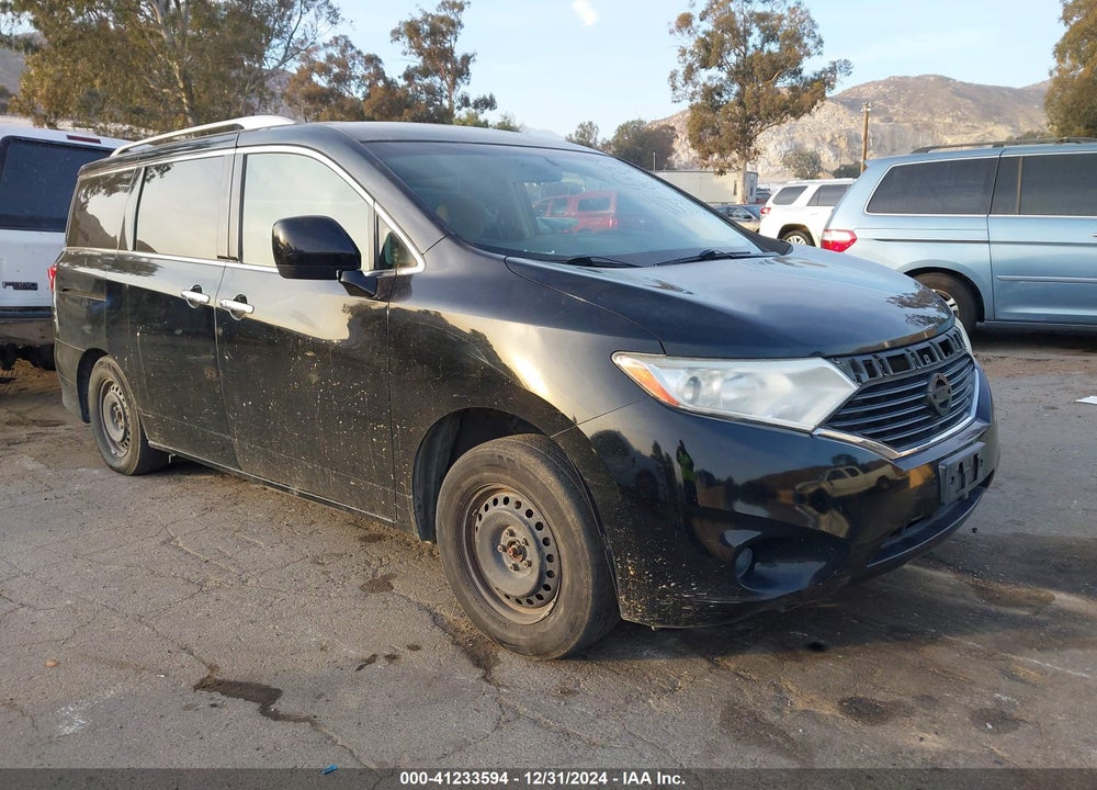 2012 NISSAN QUEST S VIN: JN8AE2KP3C9043702