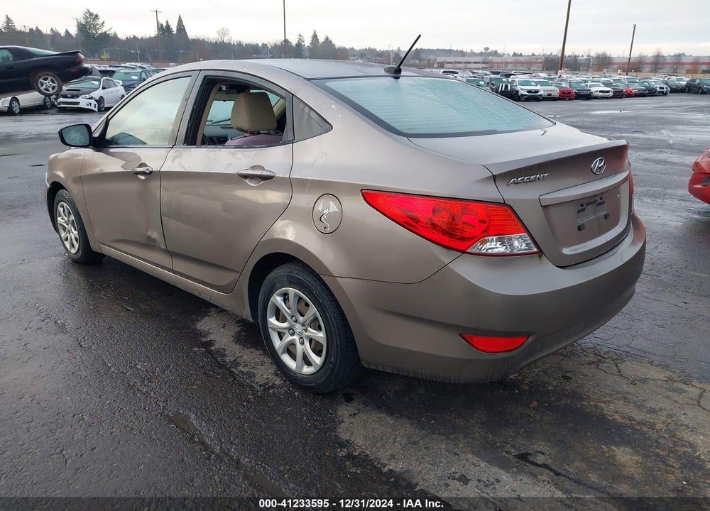2013 HYUNDAI ACCENT GLS VIN: KMHCT4AE7DU421262