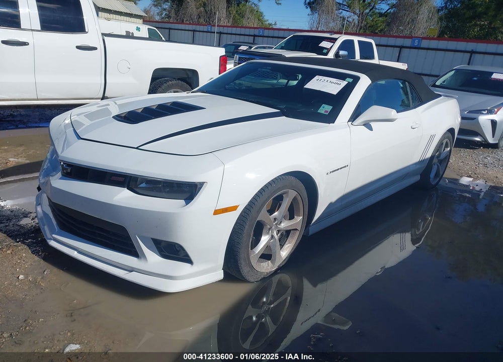 2015 CHEVROLET CAMARO 2SS VIN: 2G1FK3DJ1F9276591