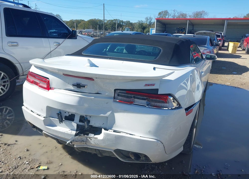 2015 CHEVROLET CAMARO 2SS VIN: 2G1FK3DJ1F9276591