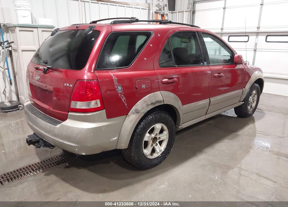 2004 KIA SORENTO EX/LX VIN: KNDJD733545303727