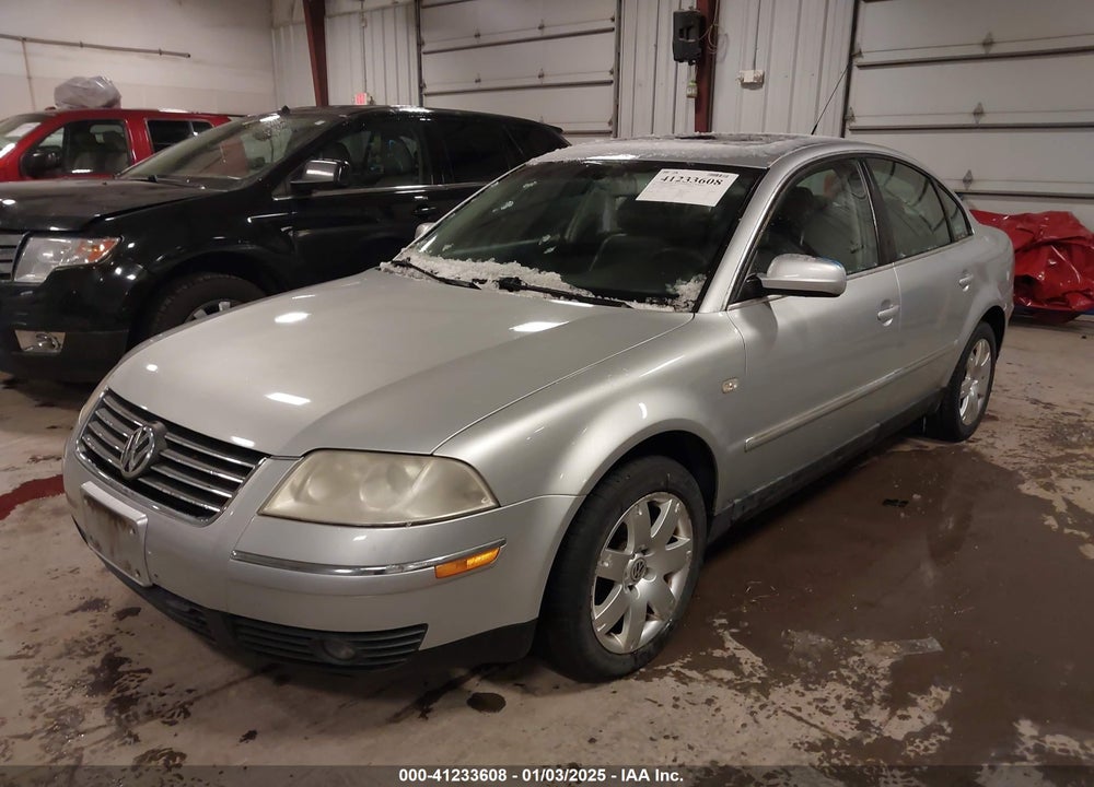 2003 VOLKSWAGEN PASSAT GLX VIN: WVWRH63B63P206208