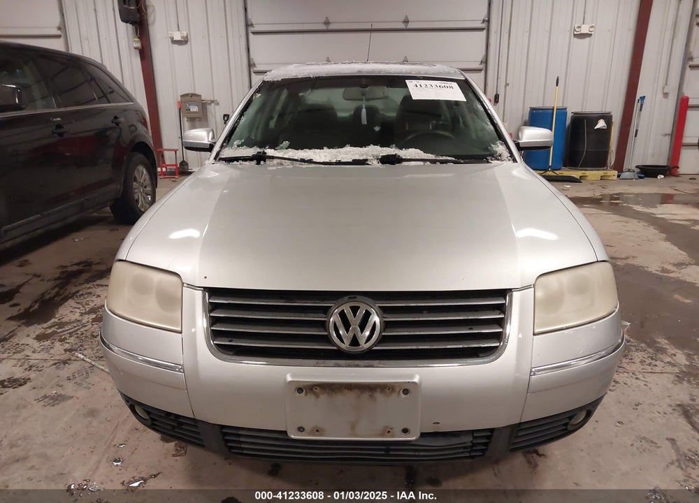 2003 VOLKSWAGEN PASSAT GLX VIN: WVWRH63B63P206208