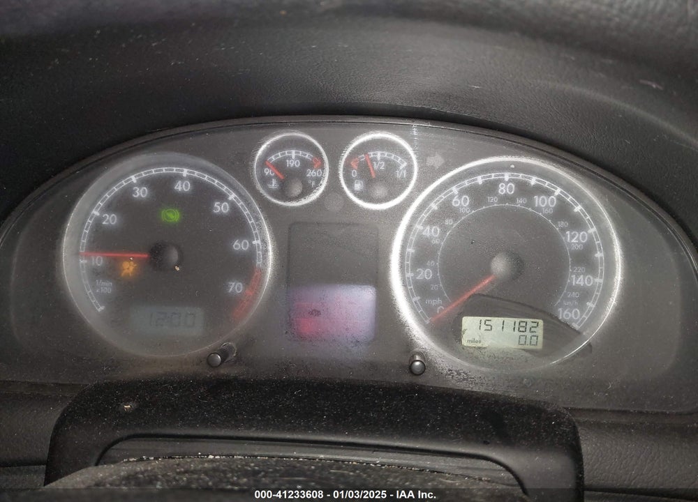 2003 VOLKSWAGEN PASSAT GLX VIN: WVWRH63B63P206208