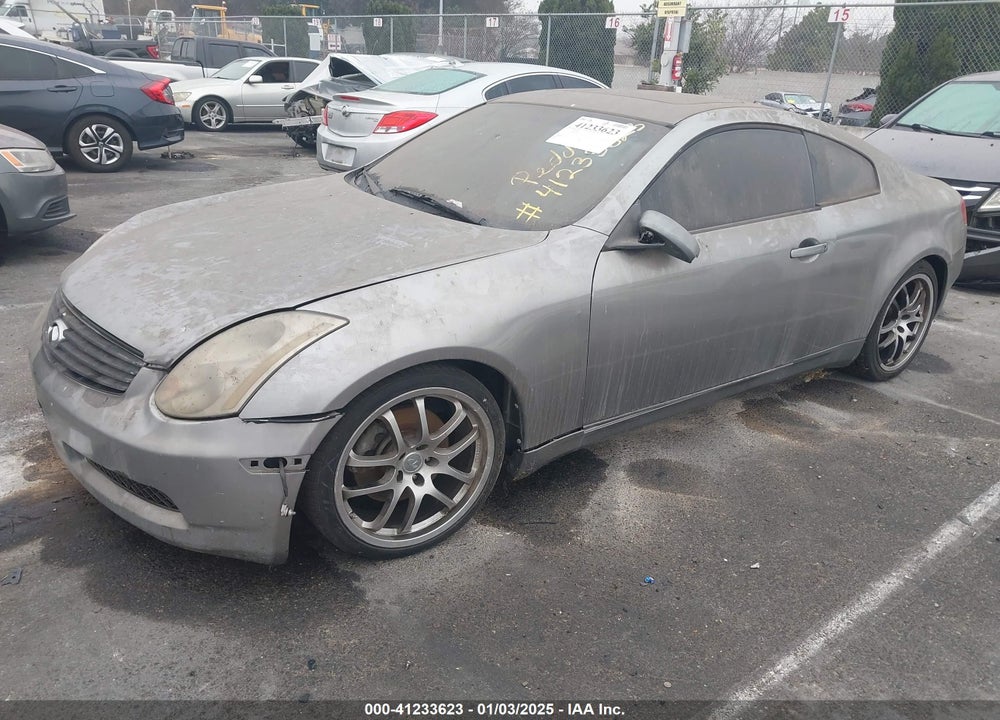 2005 INFINITI G35 VIN: JNKCV54E25M407673