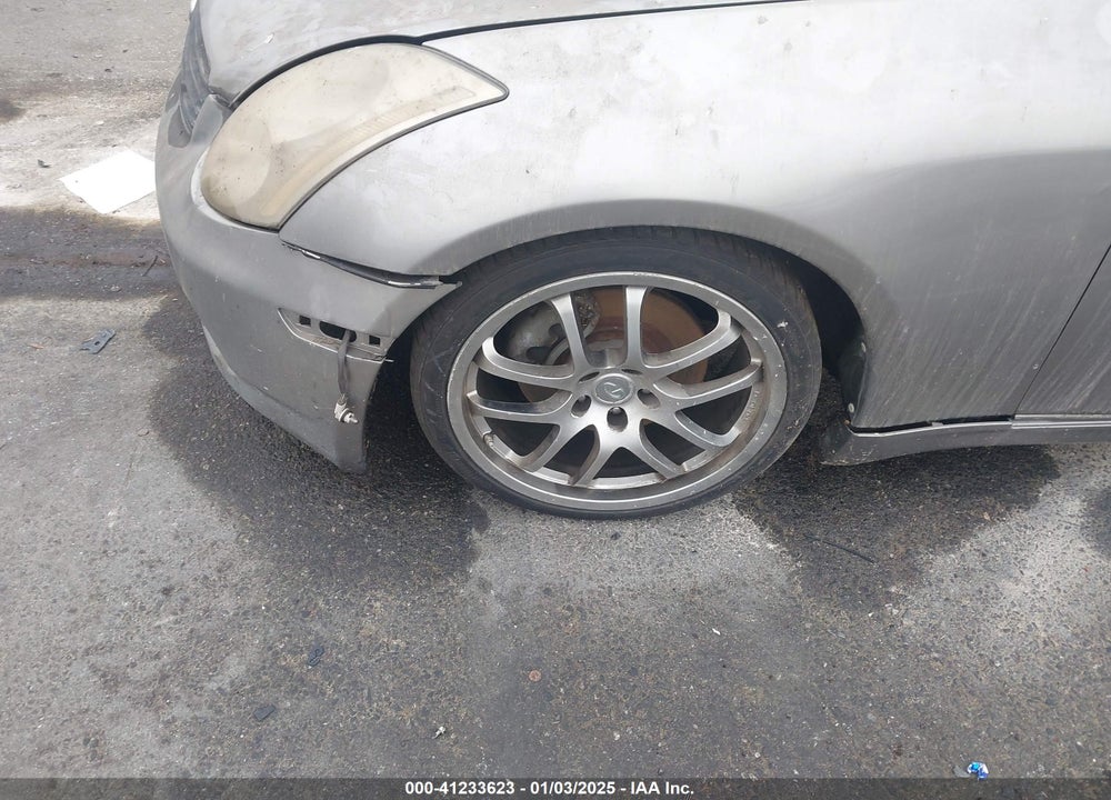 2005 INFINITI G35 VIN: JNKCV54E25M407673