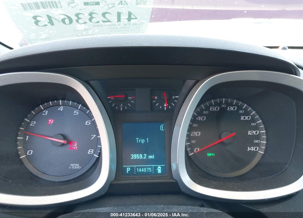 2011 CHEVROLET EQUINOX 2LT VIN: 2CNALPECXB6233140