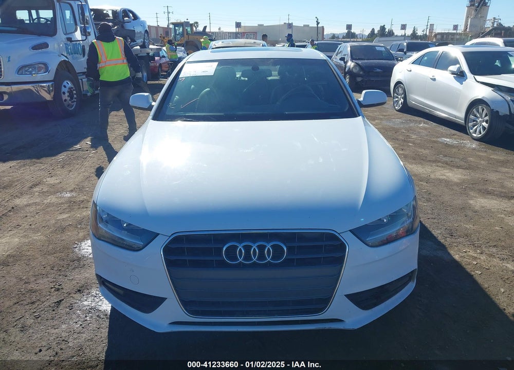 2014 AUDI A4 VIN: WAUAFAFL0EN004342