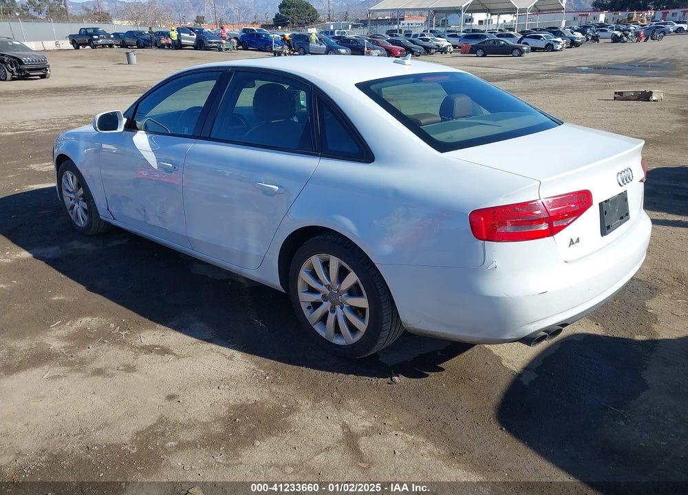 2014 AUDI A4 VIN: WAUAFAFL0EN004342