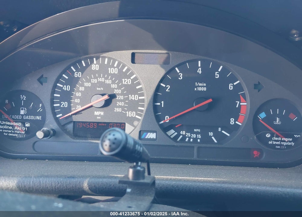 1995 BMW M3 AUTOMATIC VIN: WBSBF032XSEN91229