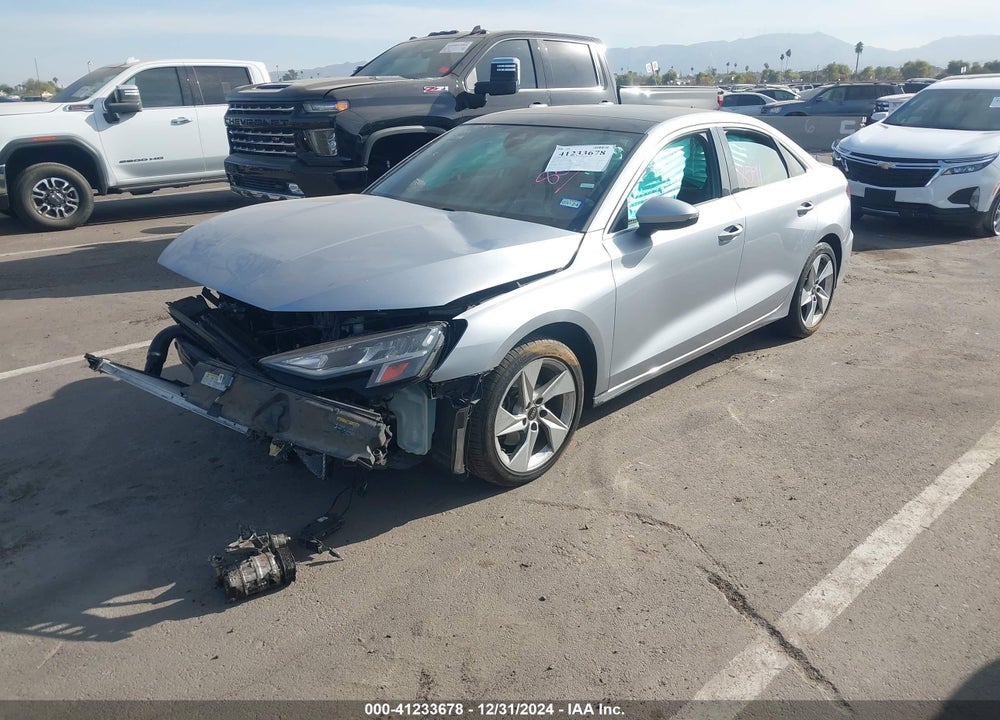 2022 AUDI A3 PREMIUM 40 TFSI FRONT-WHEEL DRIVE S TRONIC VIN: WAUAUDGYXNA047059