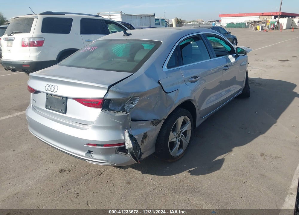 2022 AUDI A3 PREMIUM 40 TFSI FRONT-WHEEL DRIVE S TRONIC VIN: WAUAUDGYXNA047059