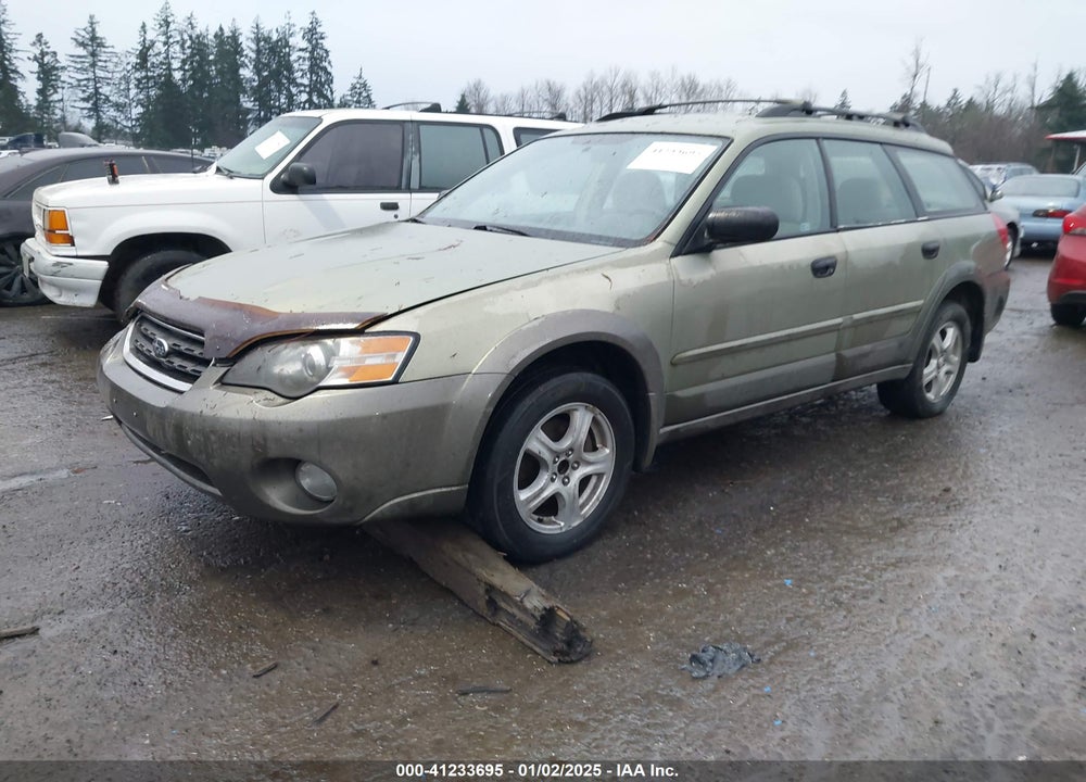 2005 SUBARU OUTBACK 2.5I VIN: 4S4BP61C356370391