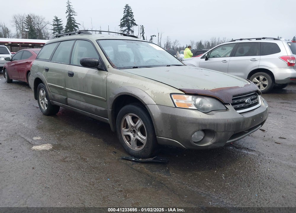 2005 SUBARU OUTBACK 2.5I VIN: 4S4BP61C356370391