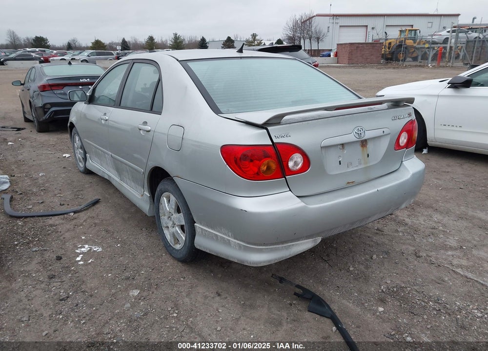 2003 TOYOTA COROLLA S VIN: 2T1BR32E33C115243