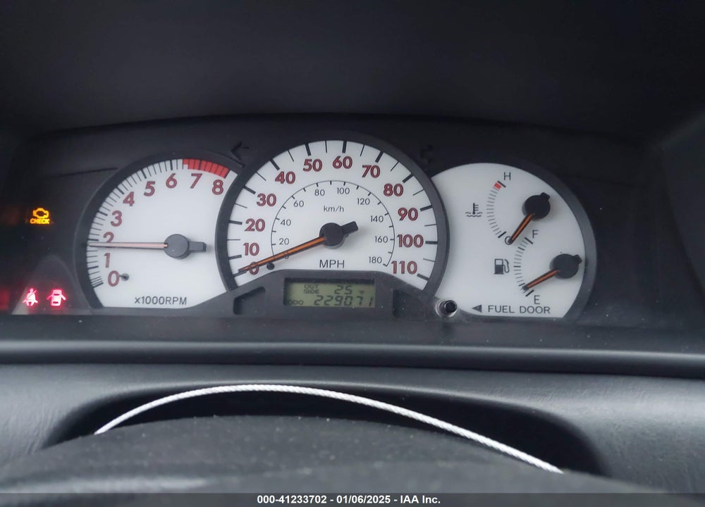 2003 TOYOTA COROLLA S VIN: 2T1BR32E33C115243