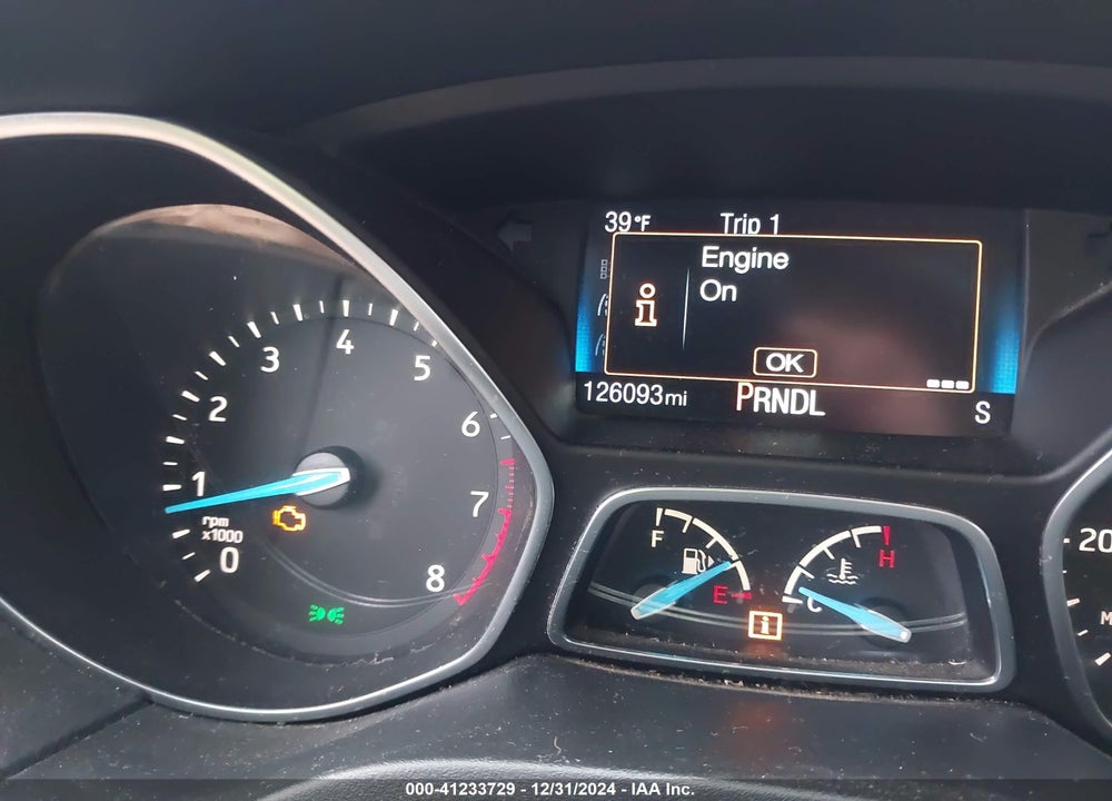 2018 FORD FOCUS SE VIN: 1FADP3K25JL252099