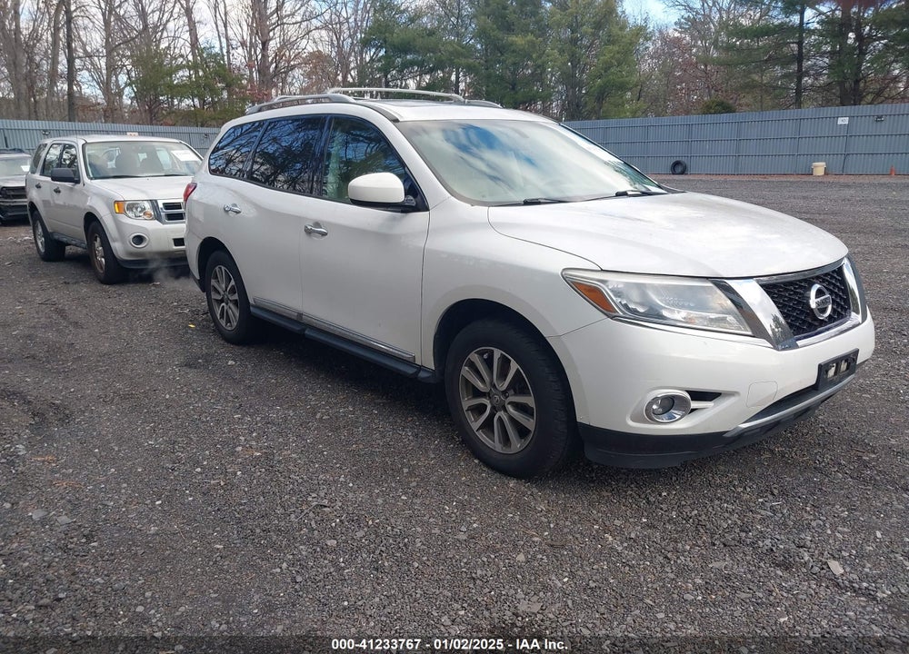2013 NISSAN PATHFINDER SL VIN: 5N1AR2MN4DC663552