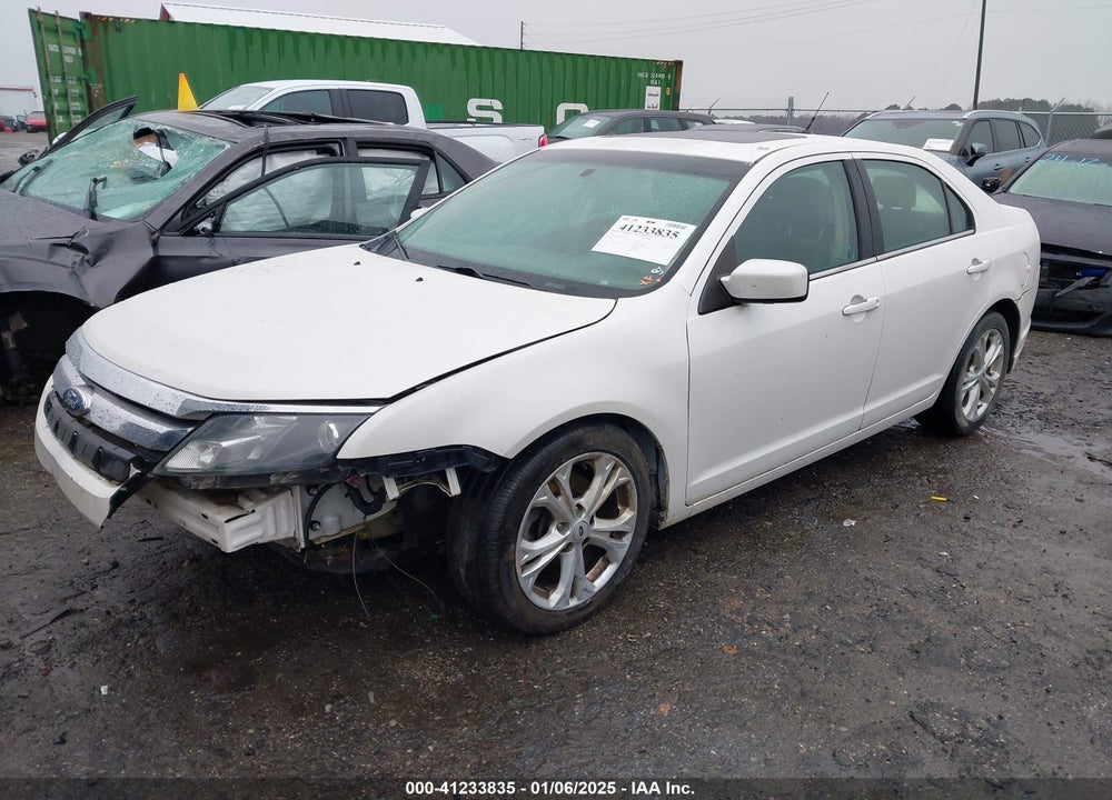 2012 FORD FUSION SE VIN: 3FAHP0HA3CR216026