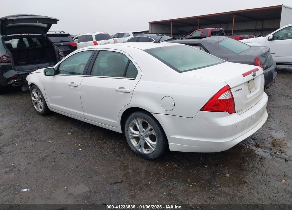 2012 FORD FUSION SE VIN: 3FAHP0HA3CR216026