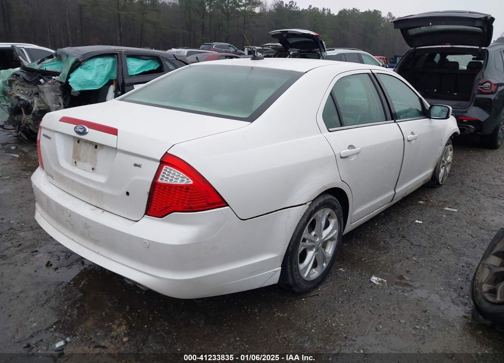 2012 FORD FUSION SE VIN: 3FAHP0HA3CR216026