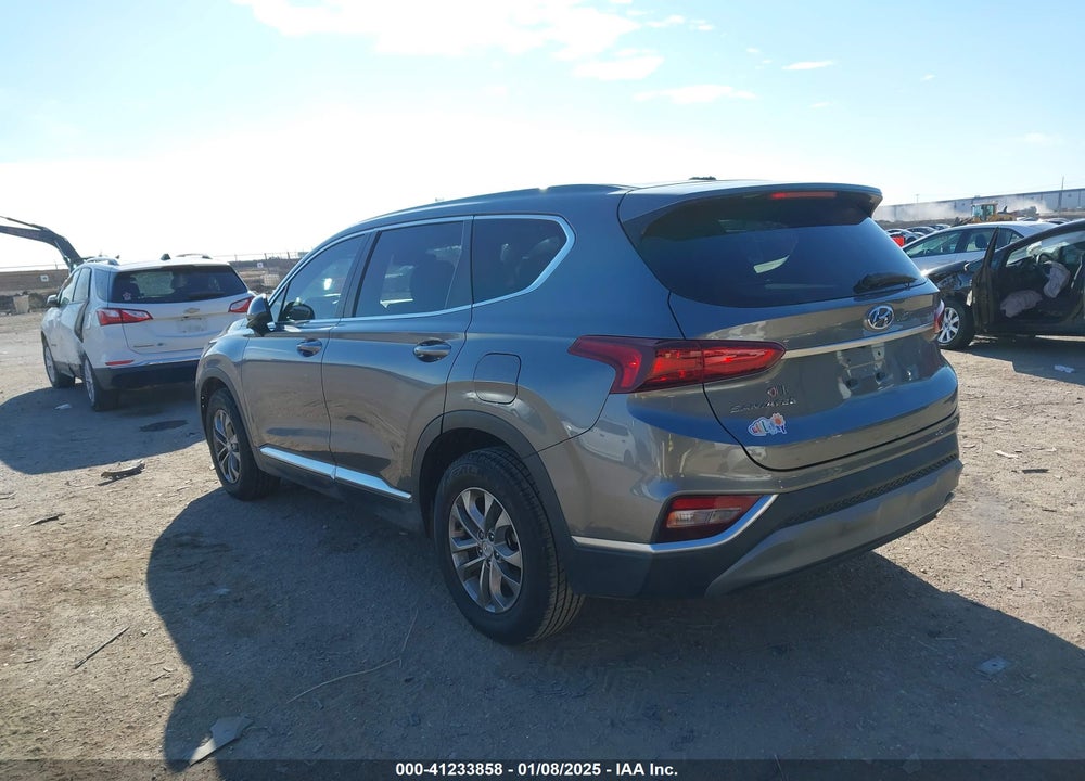 2019 HYUNDAI SANTA FE SE VIN: 5NMS23AD2KH052433
