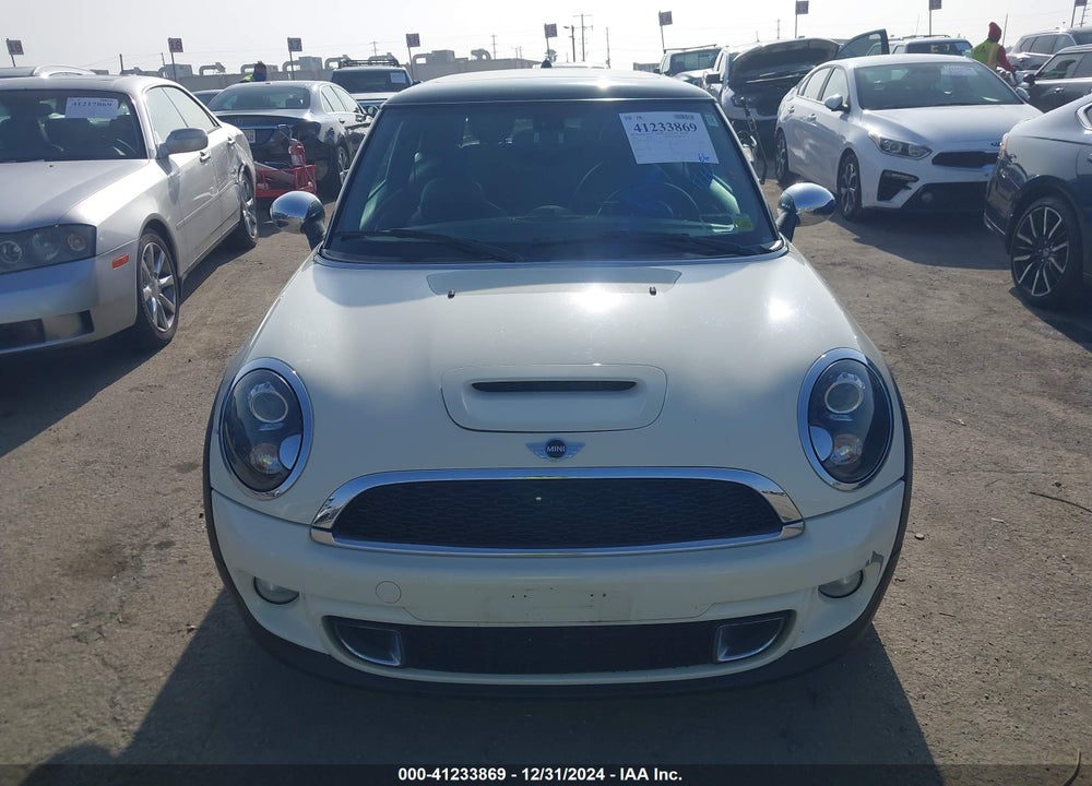 2013 MINI HARDTOP COOPER S VIN: WMWSV3C59DT391671