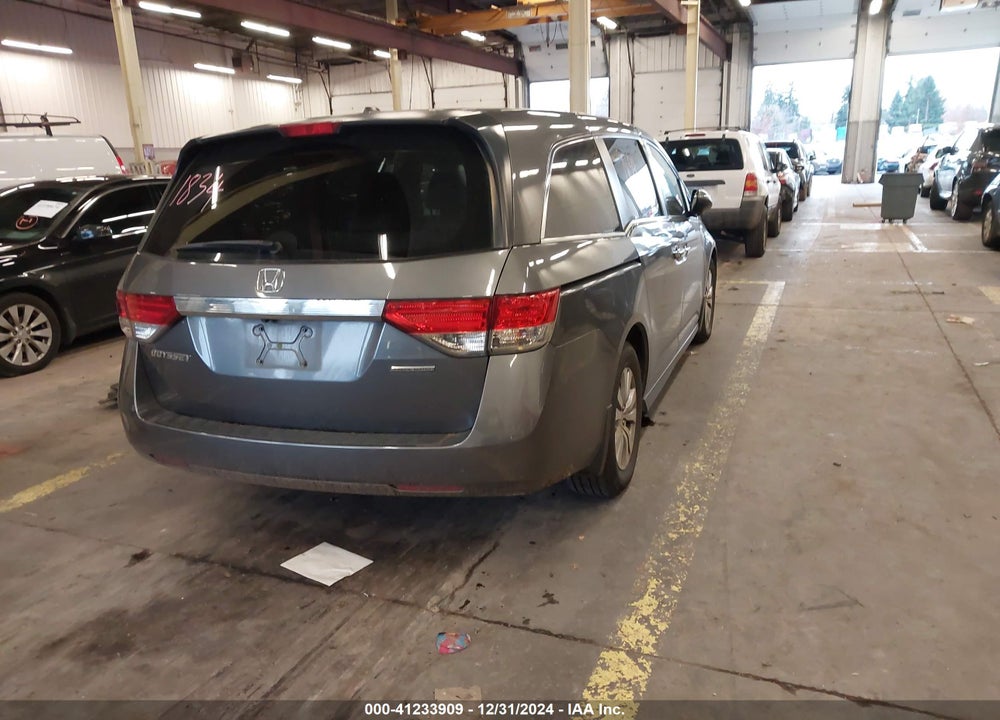 2016 HONDA ODYSSEY SE VIN: 5FNRL5H35GB161563