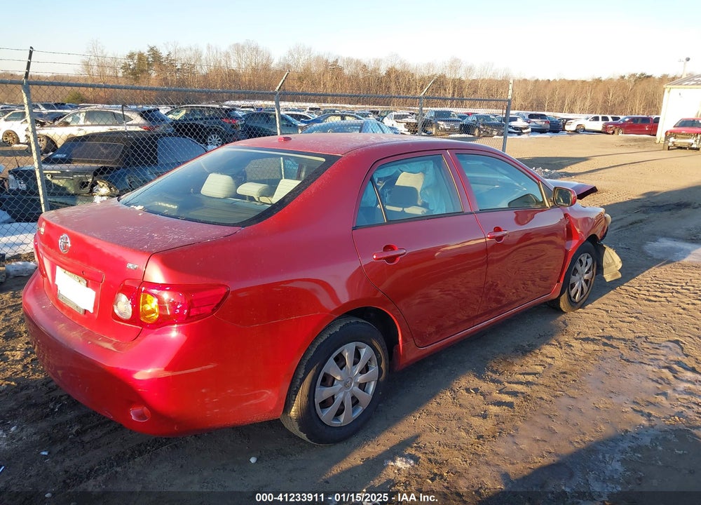 2009 TOYOTA COROLLA VIN: JTDBL40E299049924