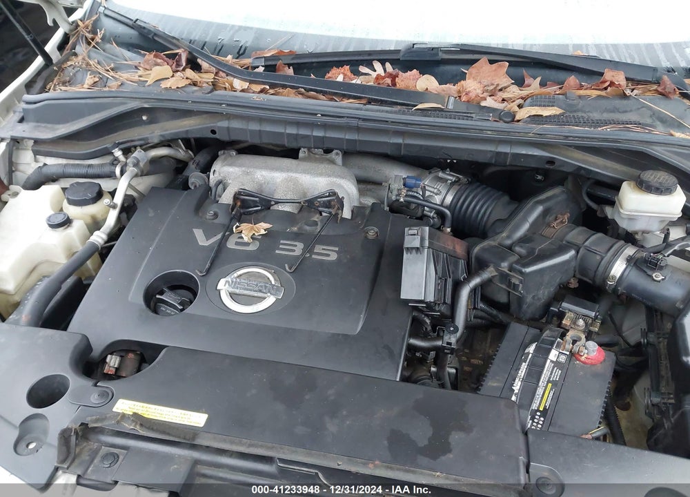 2007 NISSAN MURANO SL VIN: JN8AZ08W47W649976