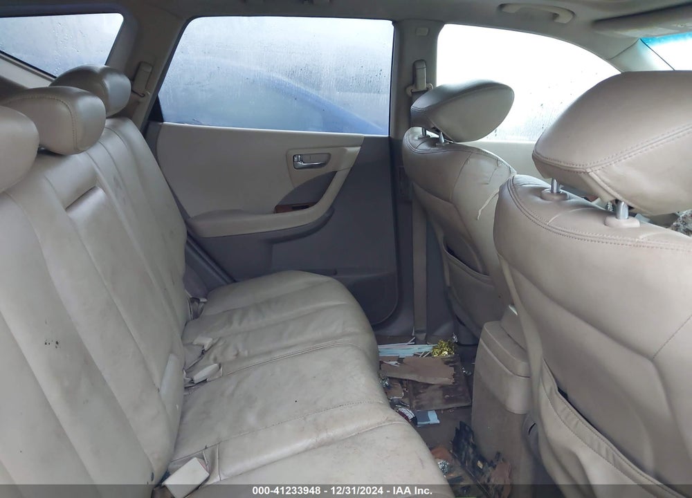 2007 NISSAN MURANO SL VIN: JN8AZ08W47W649976