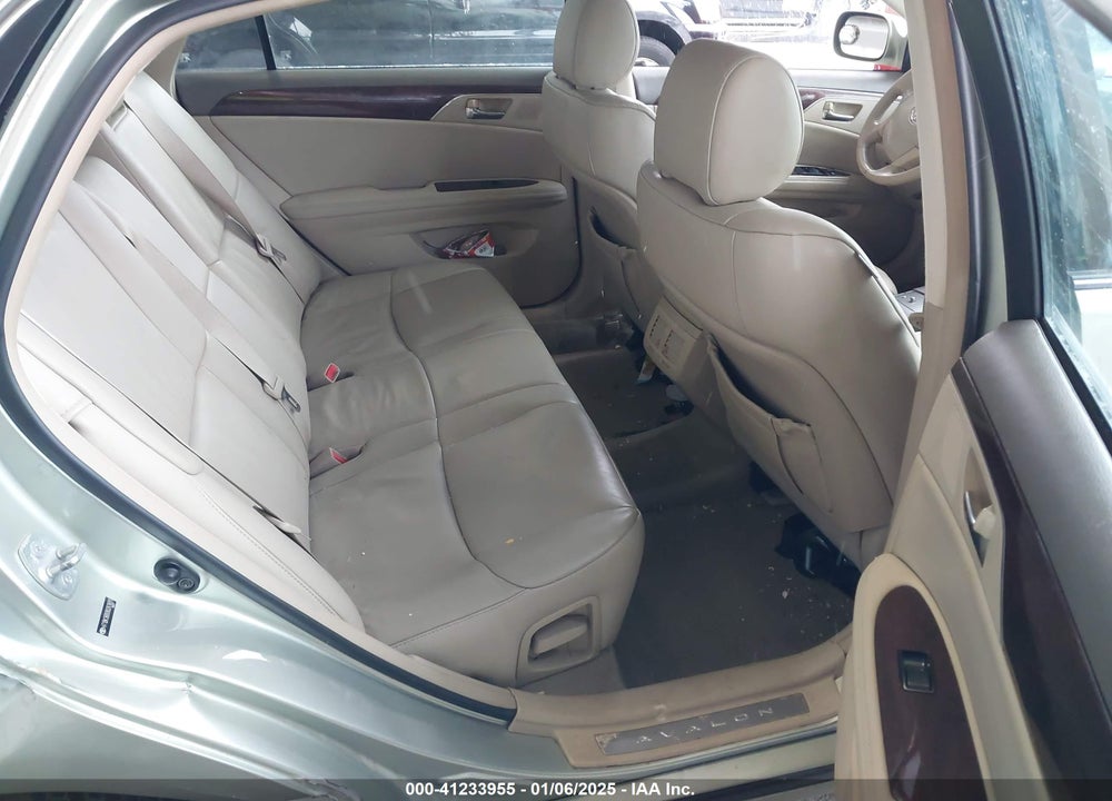 2008 TOYOTA AVALON VIN: 4T1BK36B08U261691