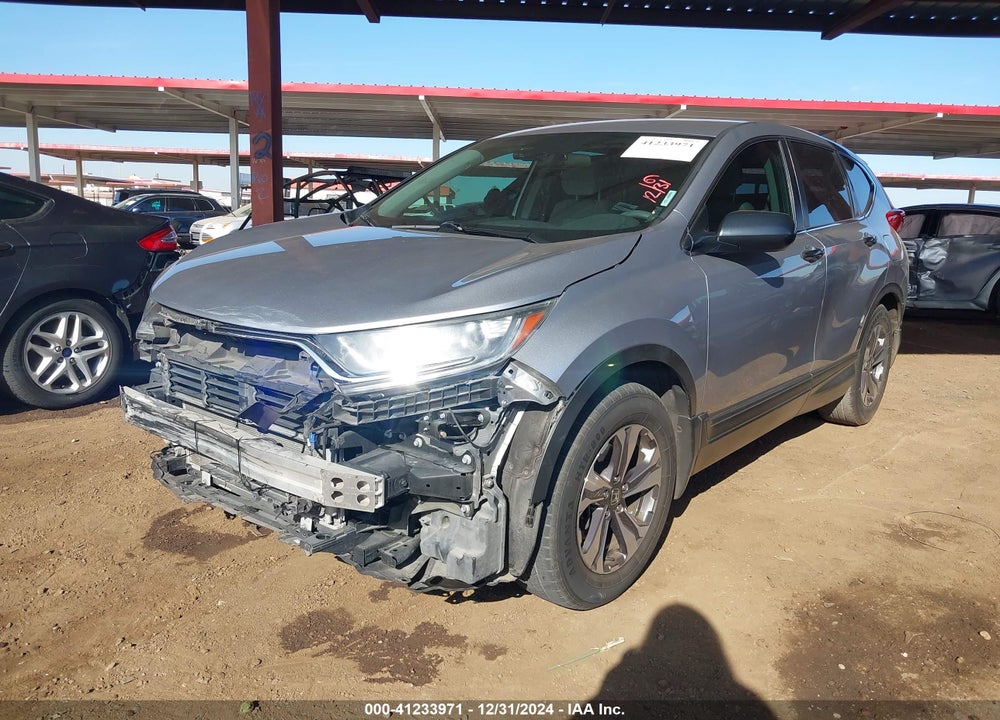 2017 HONDA CR-V LX VIN: 7FARW5H36HE009675