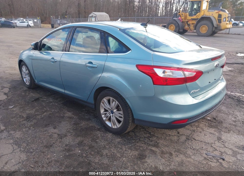 2012 FORD FOCUS SEL VIN: 1FAHP3H2XCL462872