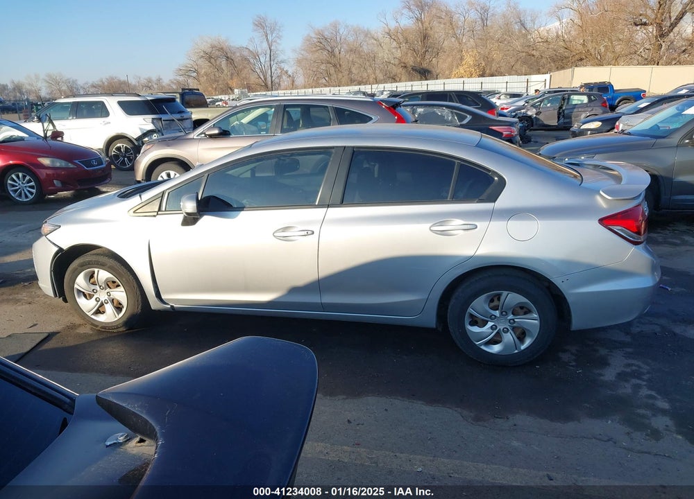 2015 HONDA CIVIC VIN: 19XFB2F50FE104250