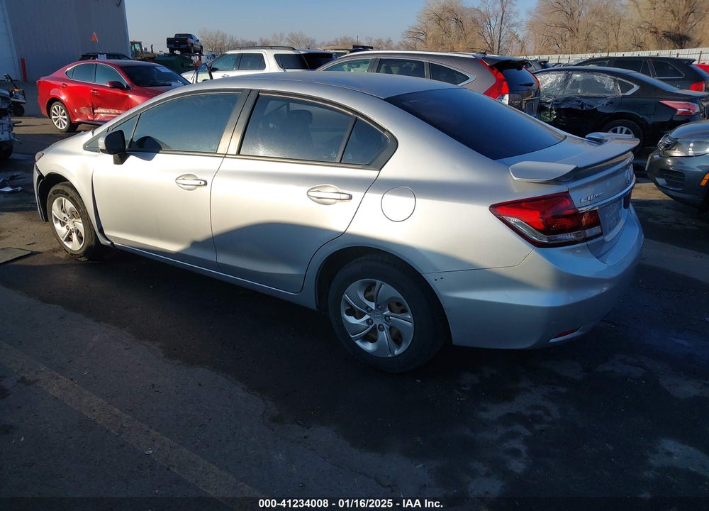 2015 HONDA CIVIC VIN: 19XFB2F50FE104250
