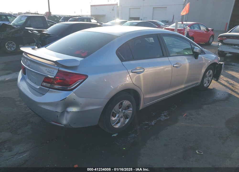 2015 HONDA CIVIC VIN: 19XFB2F50FE104250