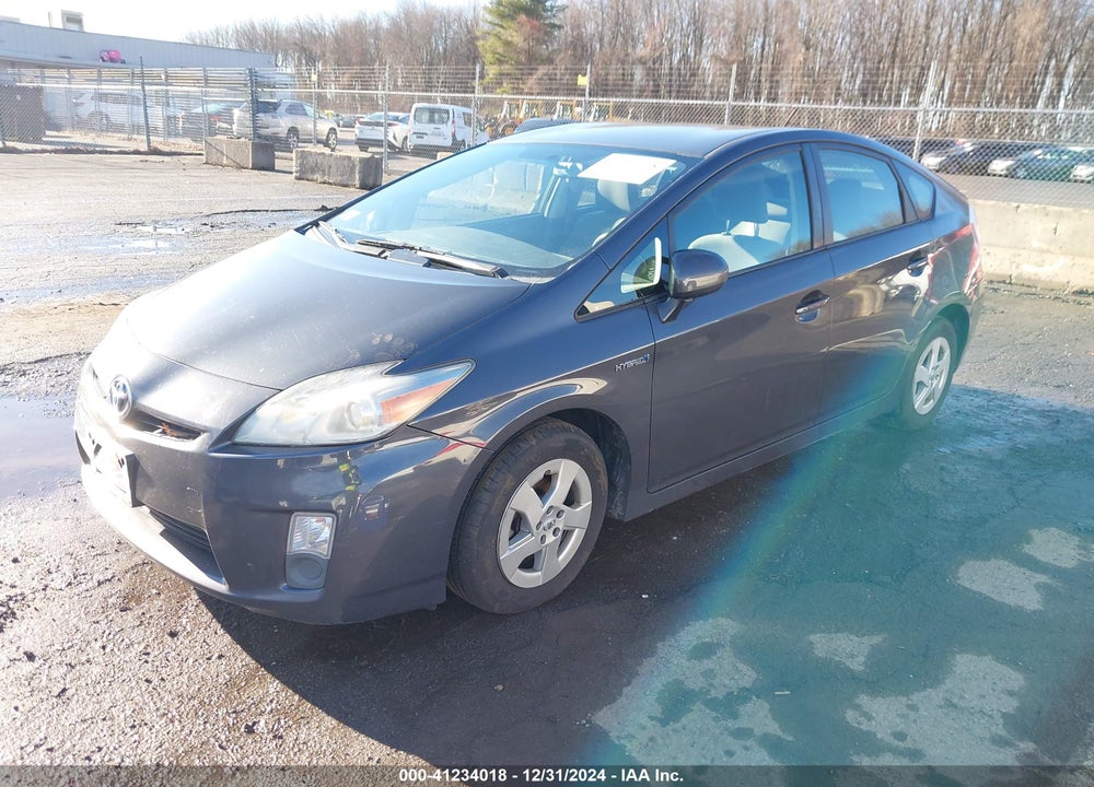 2011 TOYOTA PRIUS TWO VIN: JTDKN3DU8B1374779
