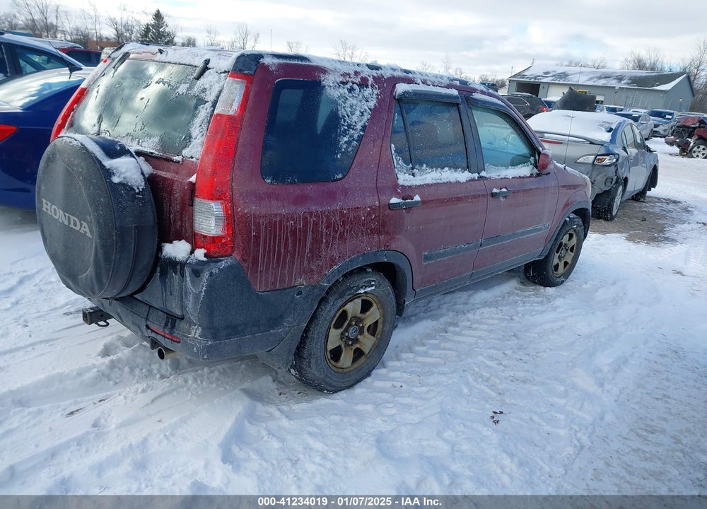 2005 HONDA CR-V EX VIN: SHSRD78835U343014