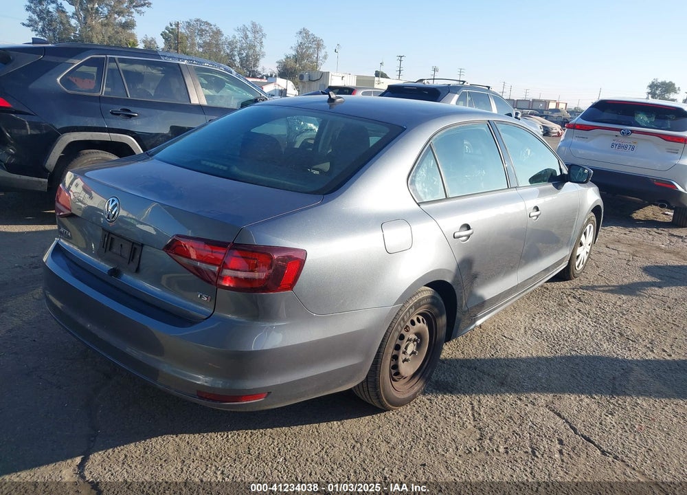 2016 VOLKSWAGEN JETTA 1.4T S VIN: 3VW267AJ3GM347009