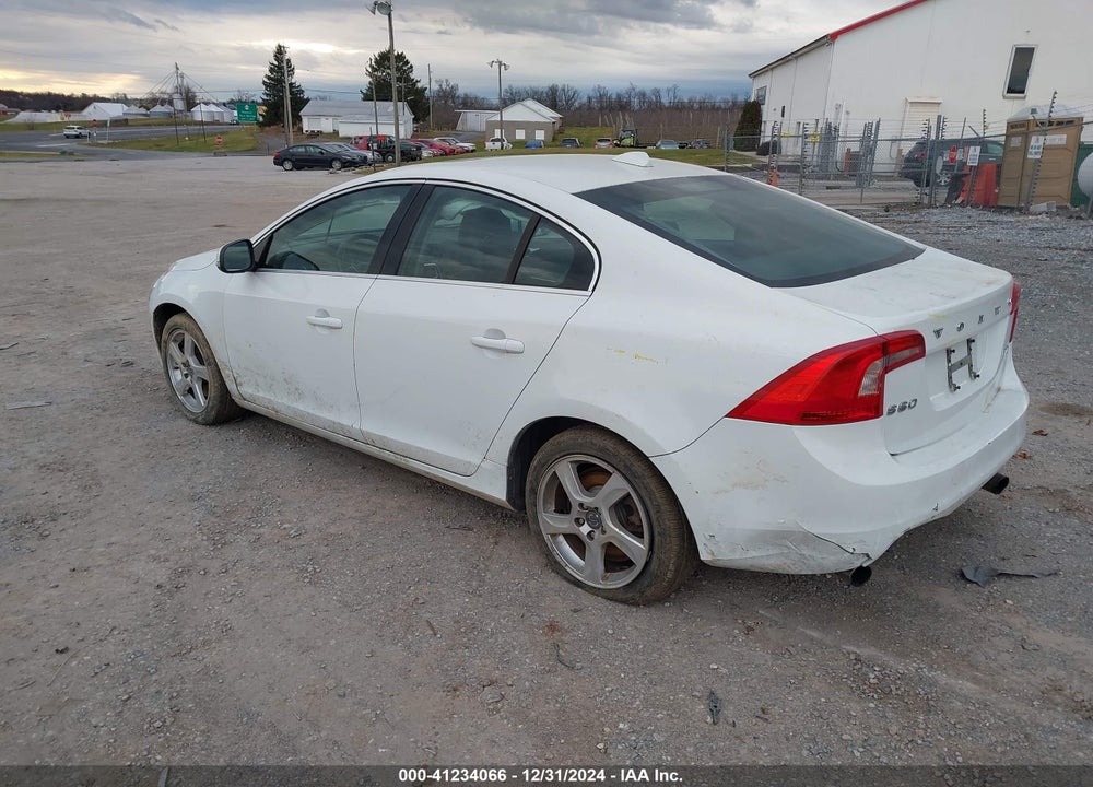 2012 VOLVO S60 T5 VIN: YV1622FSXC2081309