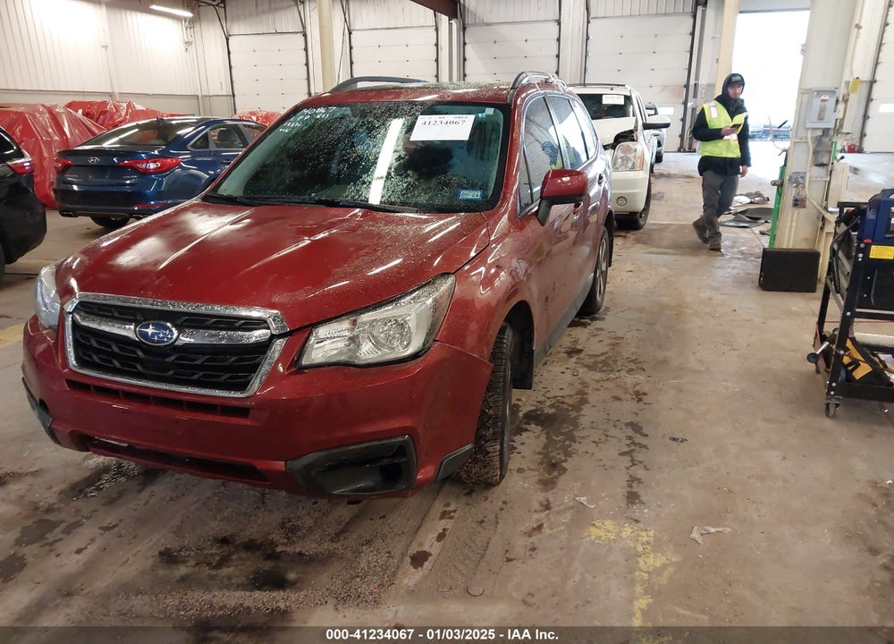2018 SUBARU FORESTER VIN: JF2SJADC5JH601358