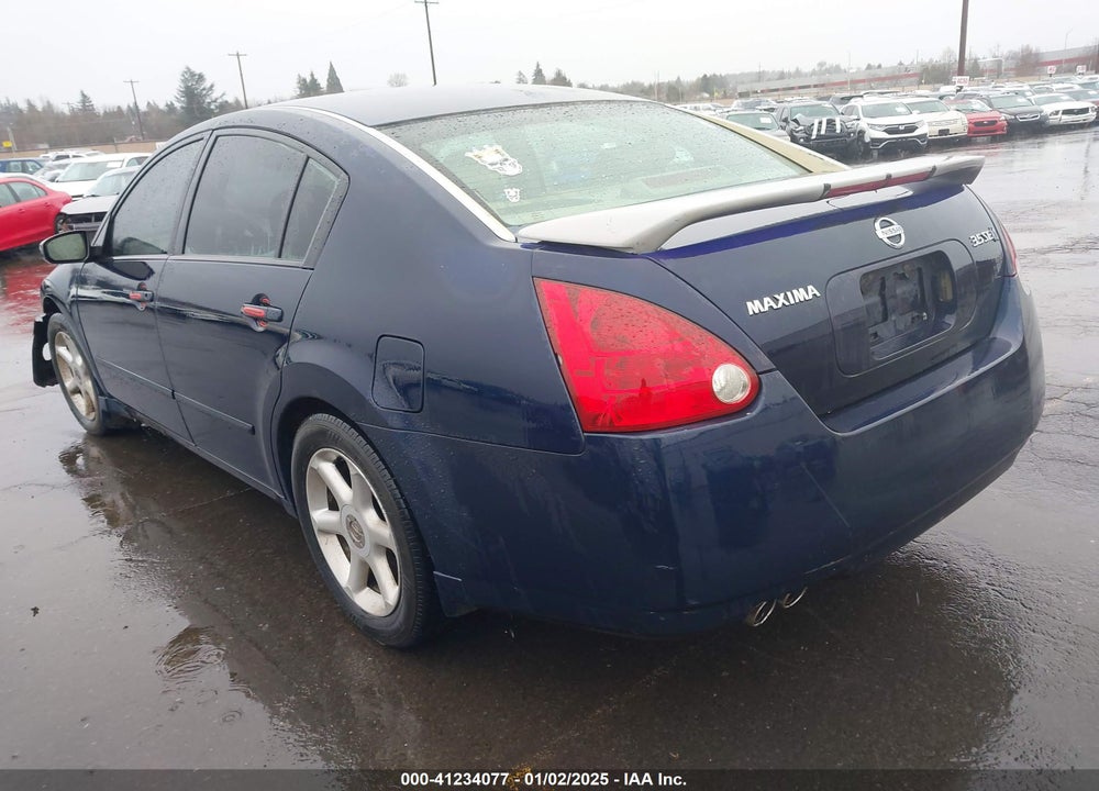 2005 NISSAN MAXIMA 3.5 SE VIN: 1N4BA41E15C856586