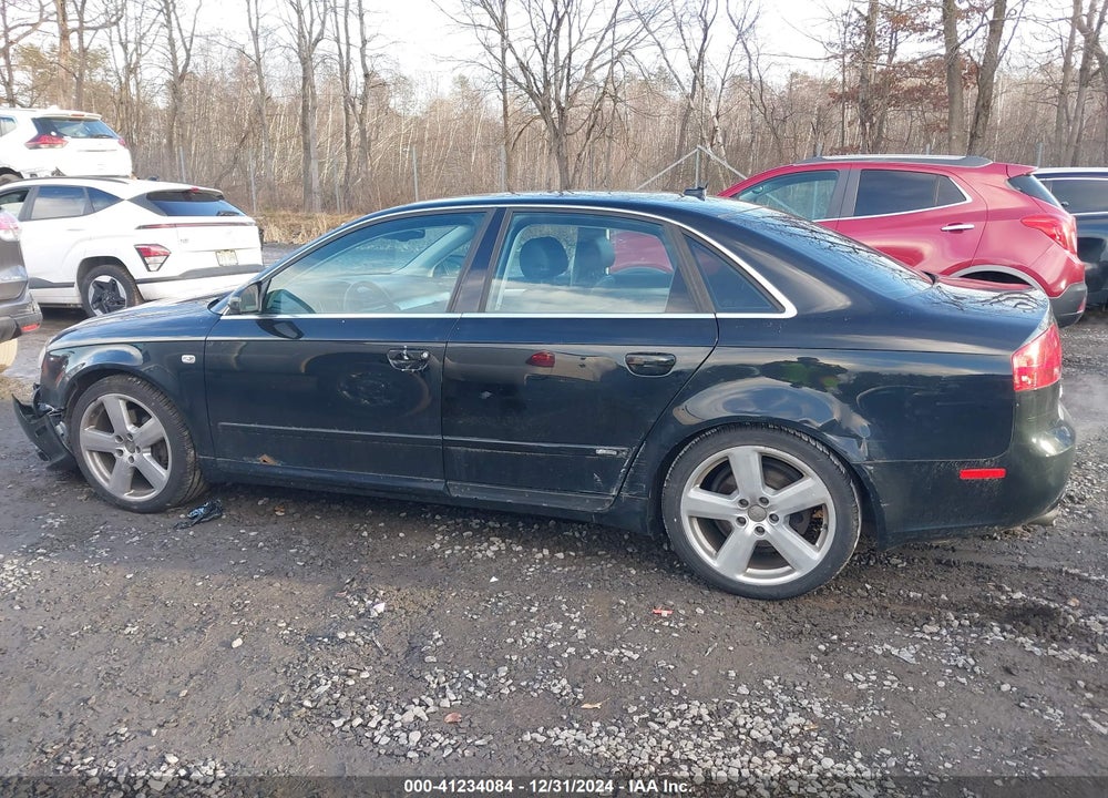2007 AUDI A4 3.2 VIN: WAUEH78E67A197135