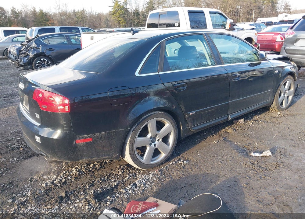 2007 AUDI A4 3.2 VIN: WAUEH78E67A197135