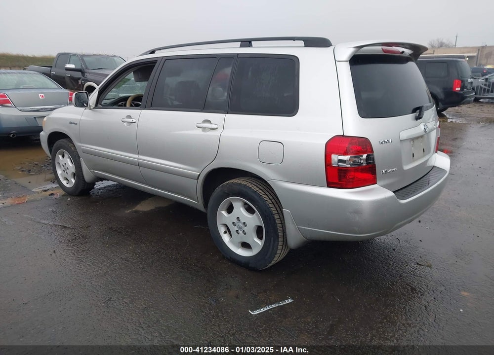 2005 TOYOTA HIGHLANDER LIMITED V6 VIN: JTEEP21A650133904