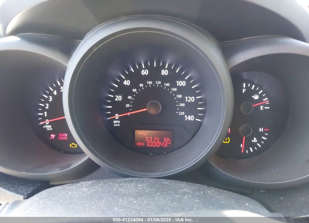 2012 KIA SOUL VIN: KNDJT2A56C7447705