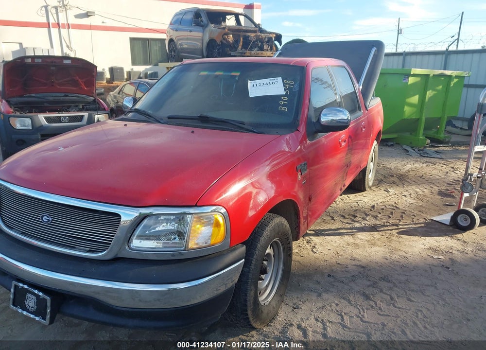 2002 FORD F-150 LARIAT/XLT VIN: 1FTRW07L12KB90548