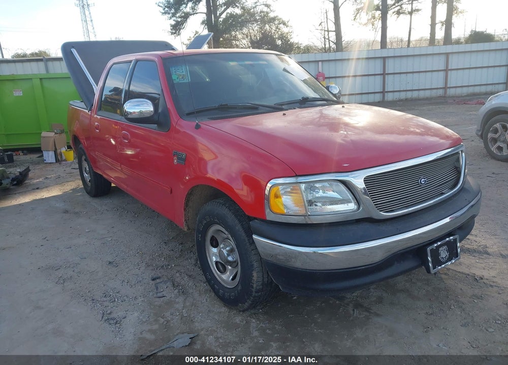 2002 FORD F-150 LARIAT/XLT VIN: 1FTRW07L12KB90548